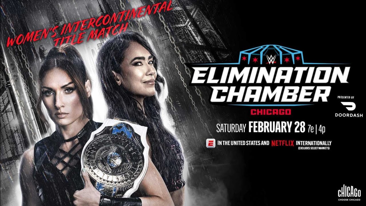 WWE 2K25 Women's Intercontinental Championship Match Simulation! 2026 Elimination Chamber PLE!