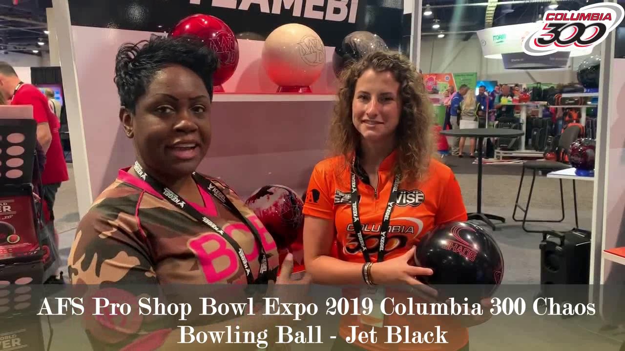 AFS PROShop @ Bowl Expo 2019 Columbia 300 Chaos Black