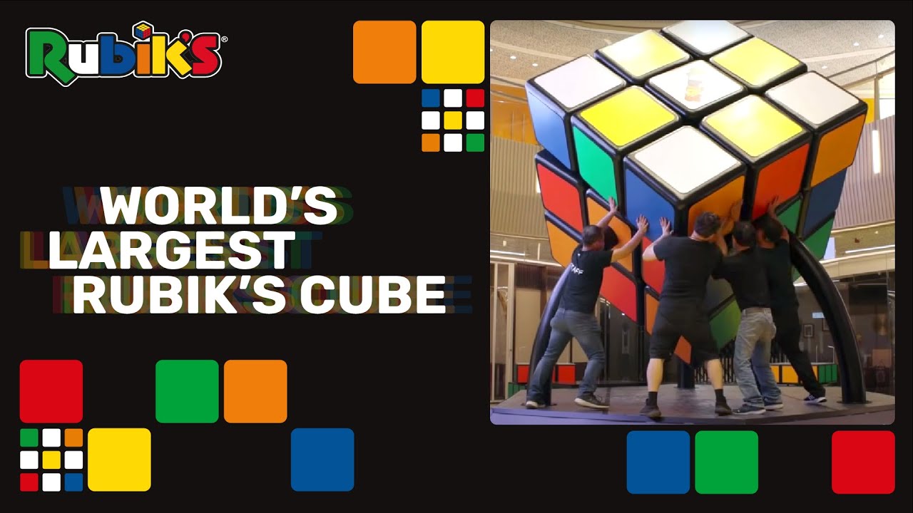 The World's Largest Rubik's Cube !