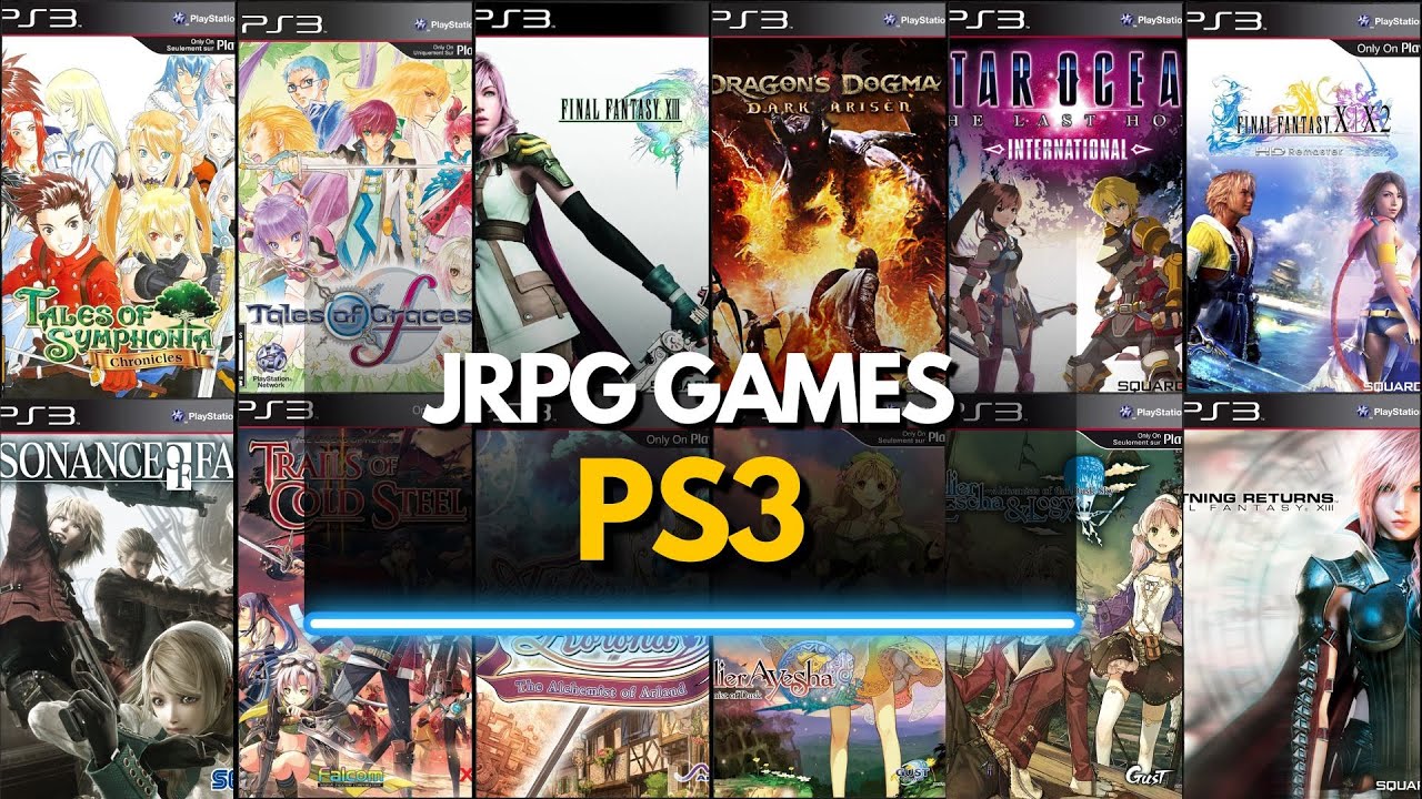 TOP 50 BEST JRPG FOR PS3 OF ALL TIME