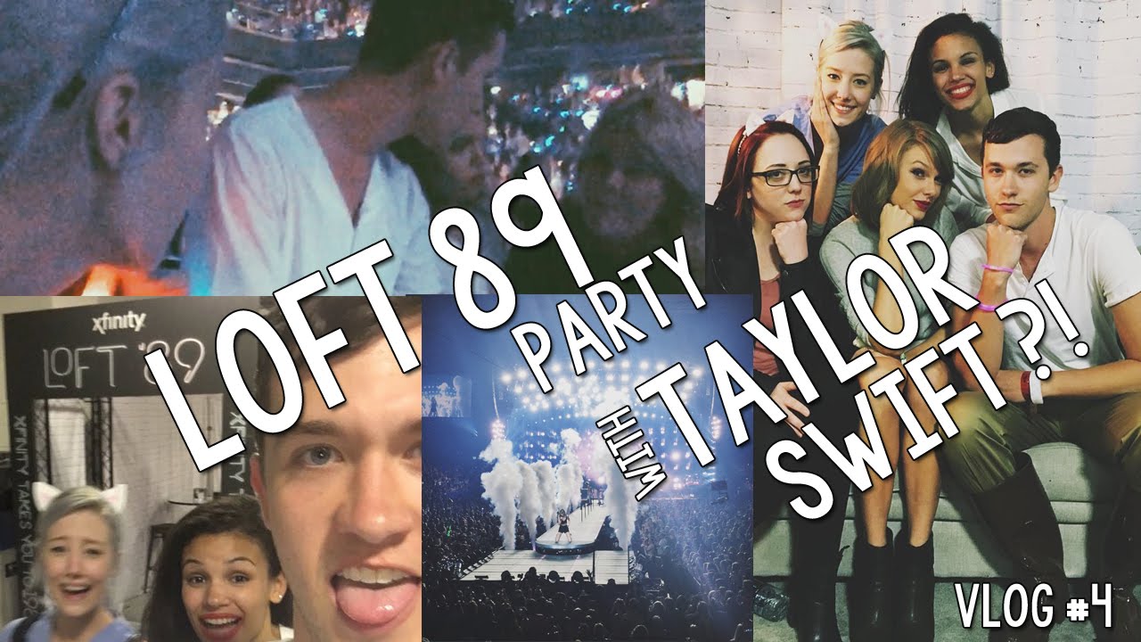 How We Got Loft 89 & MET TAYLOR SWIFT | Vlog #4 GirlConner
