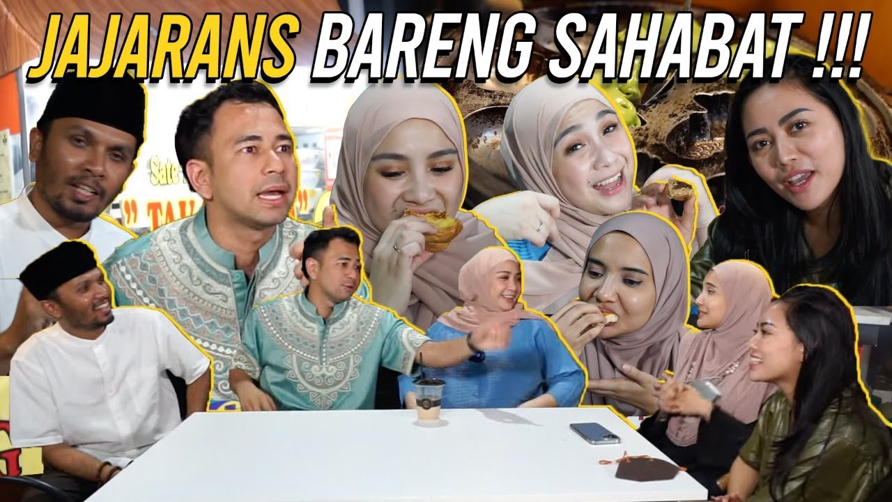 GARASI RAFFI NAGITA PENUH JAJANAN!!! ZASKIA IRWAN DAN RACHEL VENYA KALAP KEKENYANGAN...