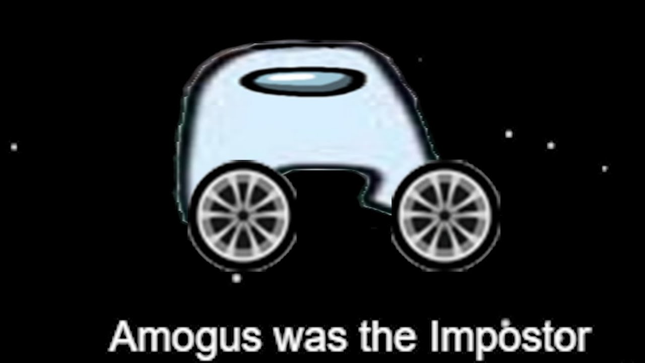 Amogus turns into a convertible