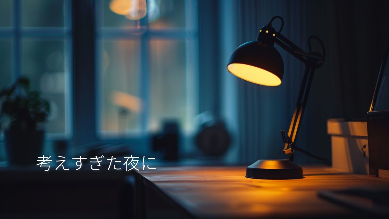 【夜の静かなBGM】考えすぎた夜に、そっと流す｜Gentle Guitar & Piano
