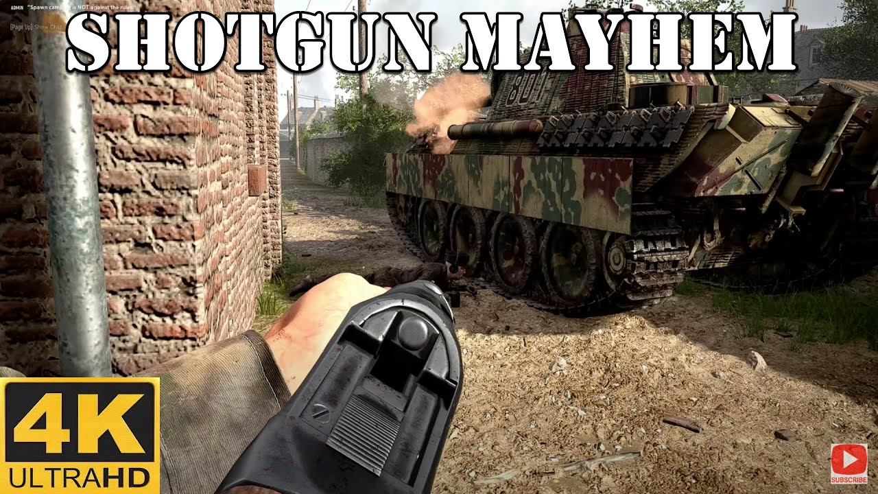 Frontline Fury Shotgun & M1Garand Rampage in Hell Let Loose