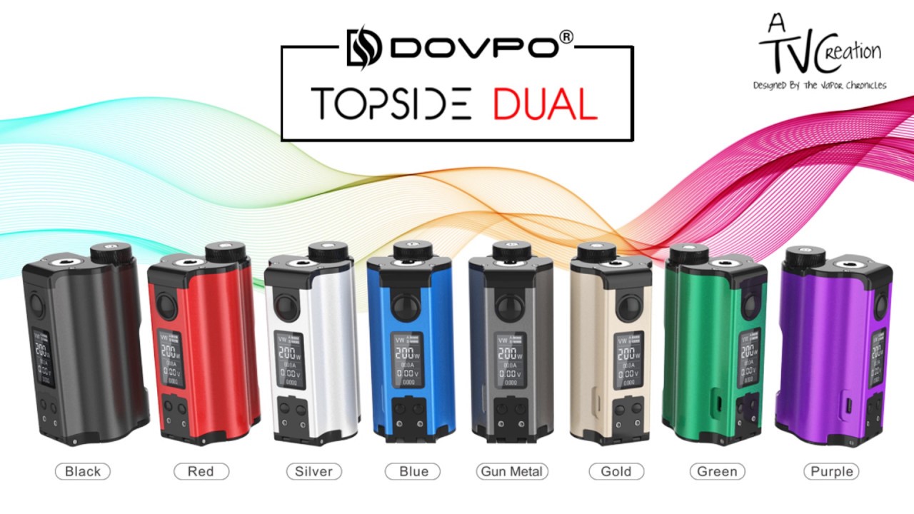 Dovpo Topside Dual Squonker Mod 200W | BestVapeGears