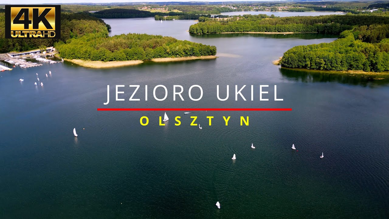 Olsztyn - Jezioro Ukiel | Olsztyn - Lake Ukiel | DJI Mini3 Pro 4K