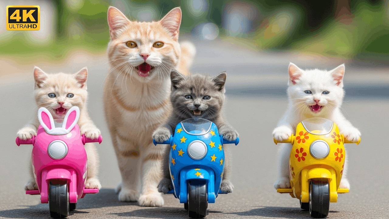 This Mama Cat’s Farm Secret 😱 | The Cutest Tiger Hats Ever 🐾🐯