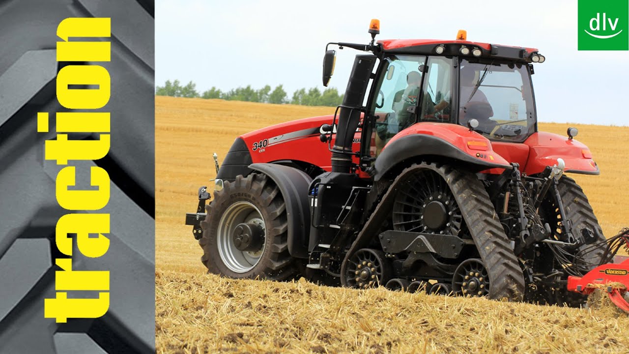 Case IH Magnum 340 CVX Rowtrac im traction-Erstkontakt