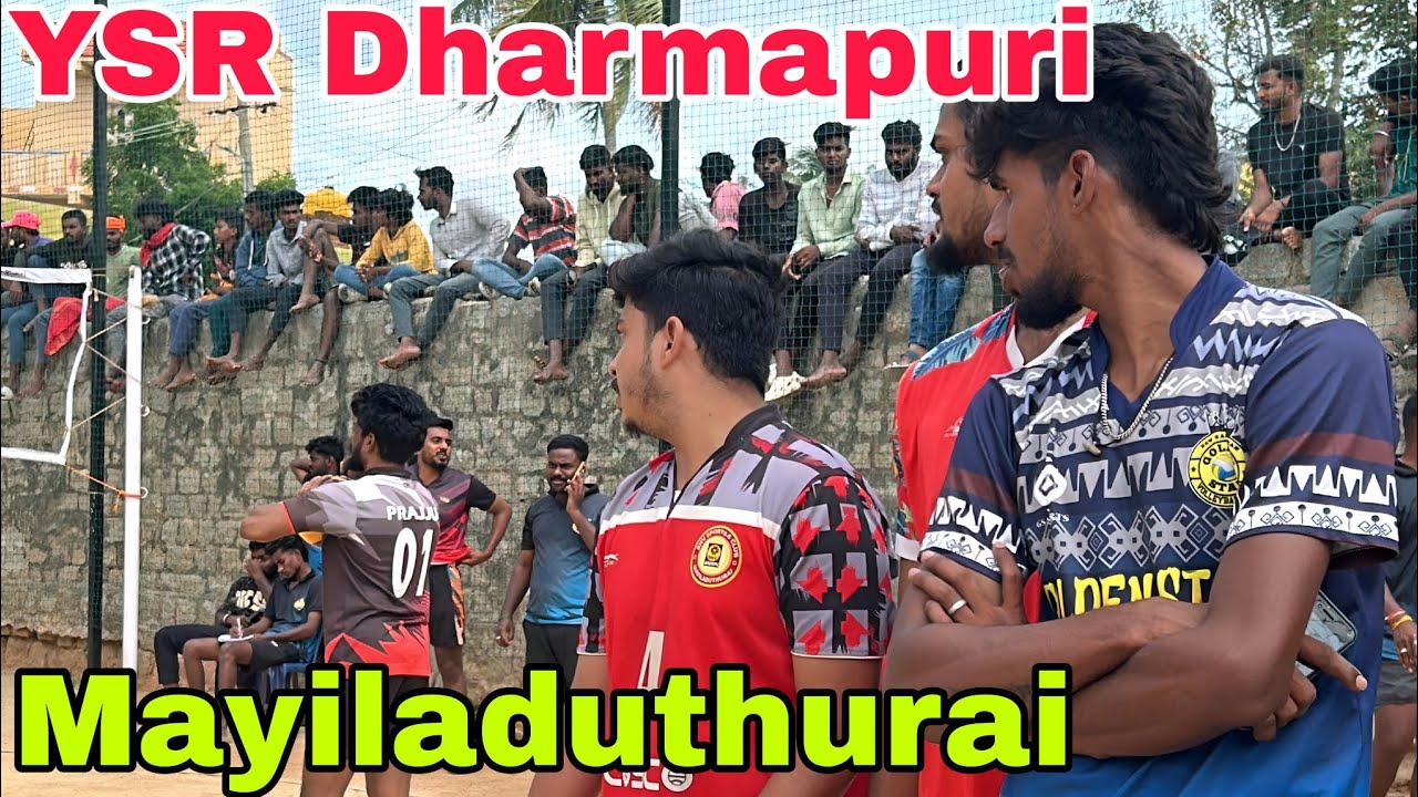 ‼️Mayiladuthurai 🆚 YsR Dharmapuri ‼️ Single Set-‼️30-🔥 Points‼️
