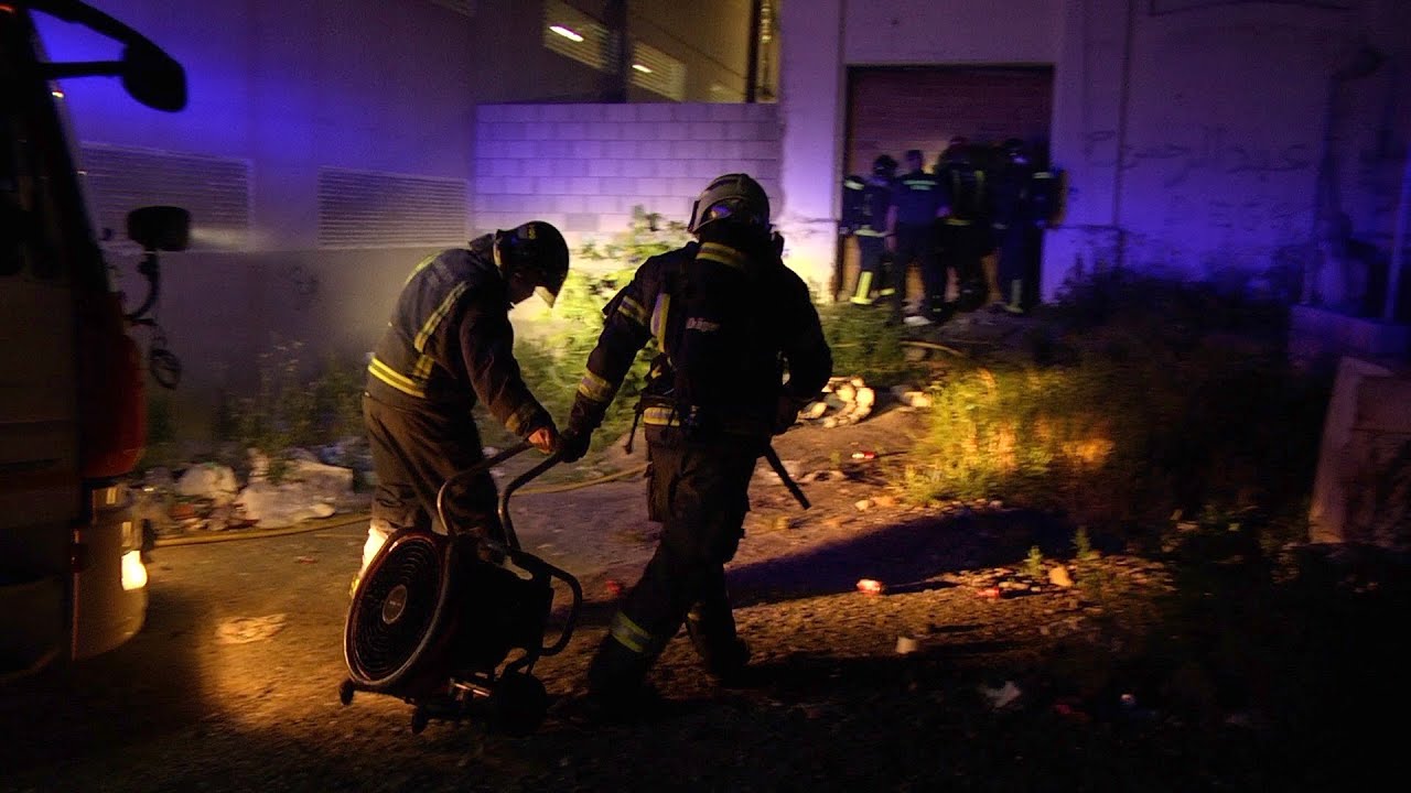 Arde el único barracón que quedaba en pie en el Sardinero
