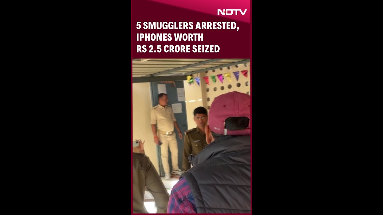 Bihar News | Five Smugglers Arrested, Iphones Worth Rs 2.5 Crore Seized In Rohtas