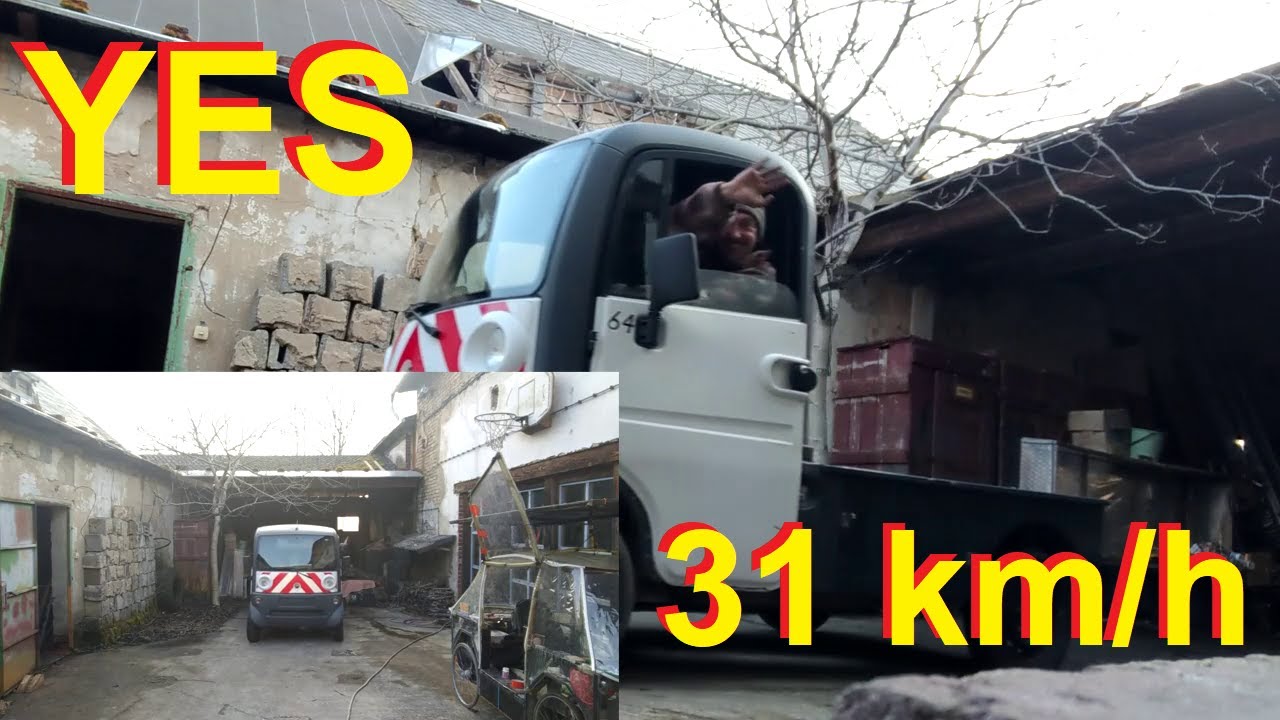 brushed motor collector repair - Aixam Mega Truck 2003 Electric = 31 kmh :-)