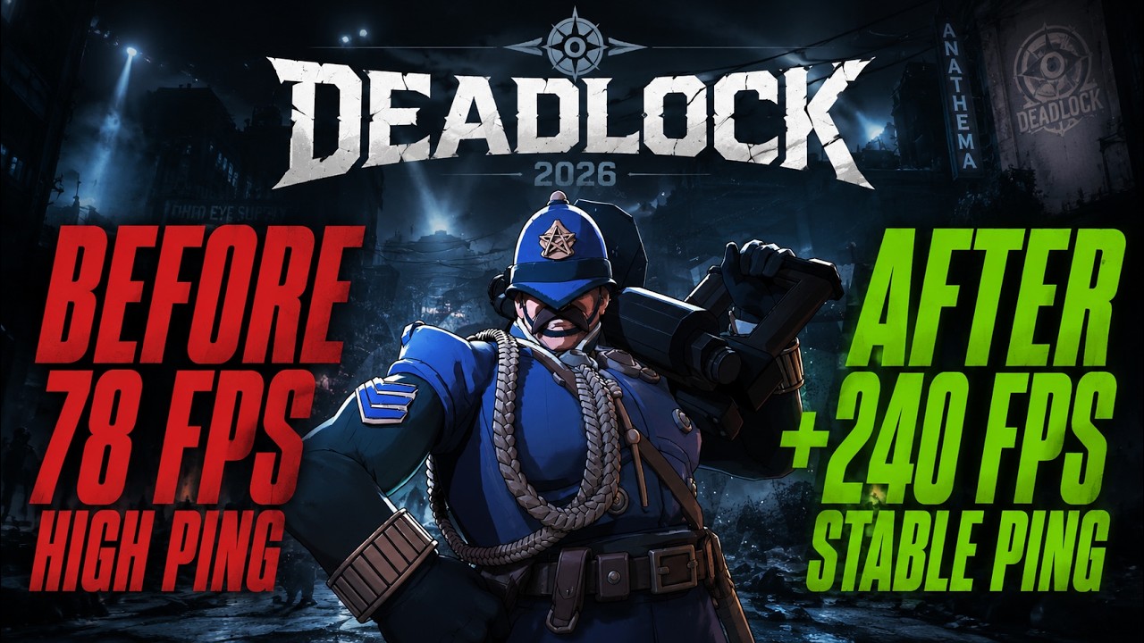 DEADLOCK FPS BOOST 2026 &ndash; Fix Lag, Stuttering & Low FPS