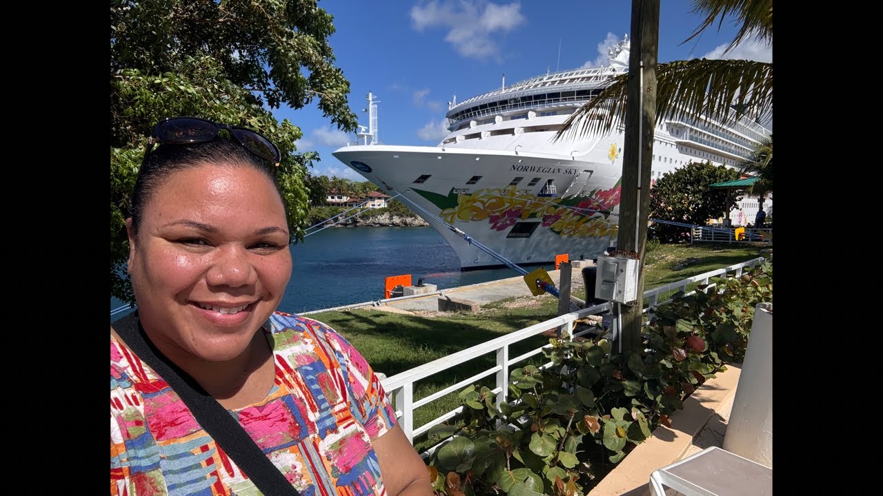 🔴LIVE from NCL Sky in La Romana Dominican Republic! SHIP TOUR