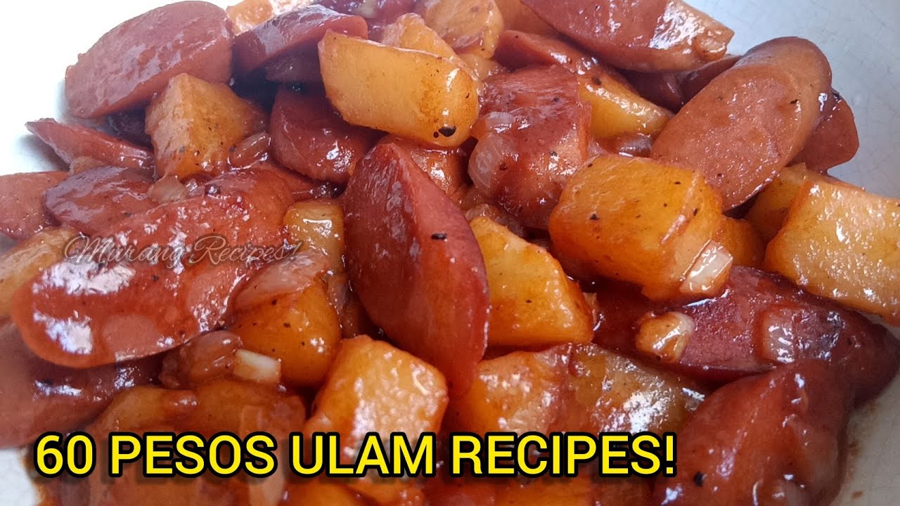 Tipid Ulam Recipe! Patatas Hotdog Murang Ulam Recipes