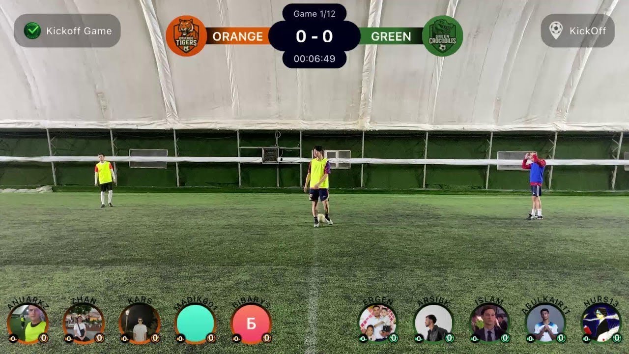 KickOff Astana 5x5 08.01.2026