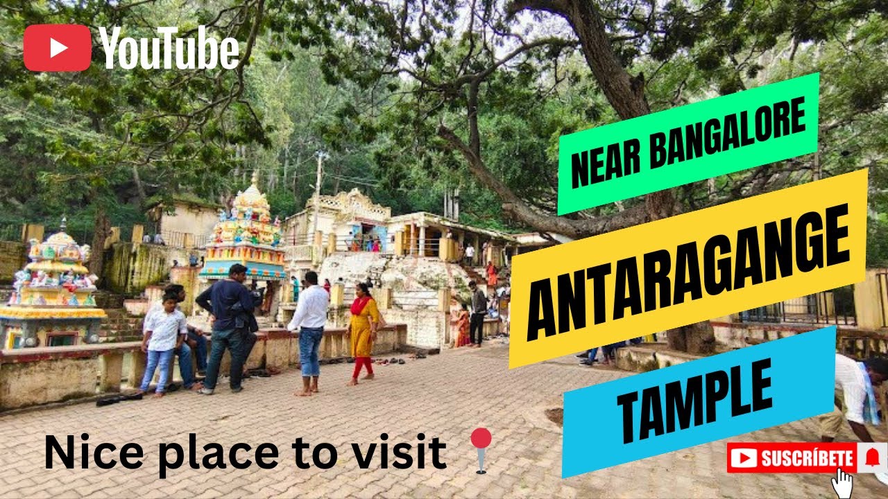 Near Bangalore hidden place to visit ! Antaragange temple water fall….