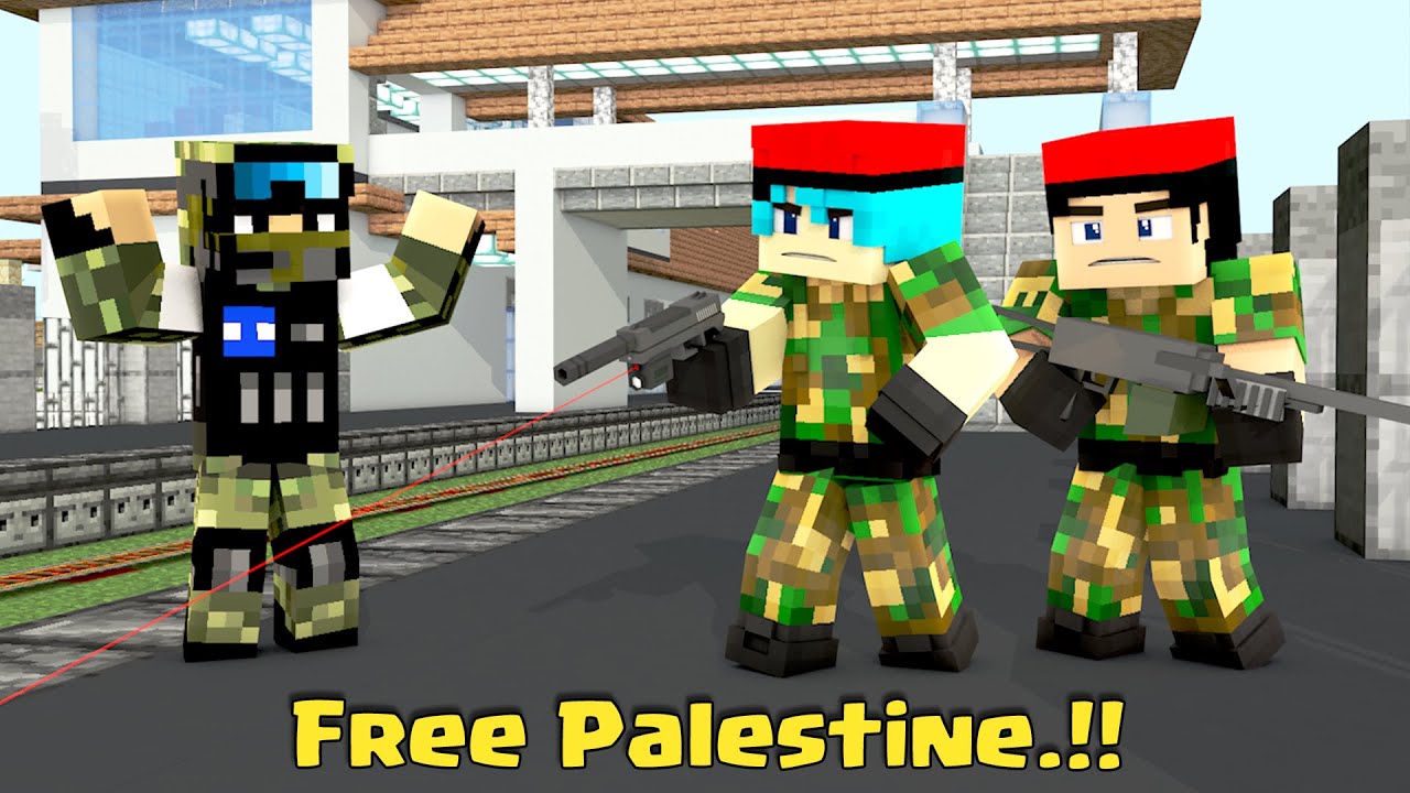 Addon Tentara Pejuang Palestine Keren Banget di MCPE