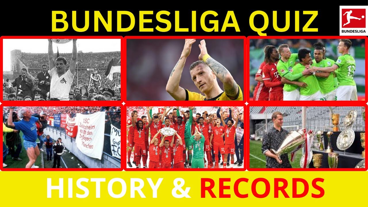 BUNDESLIGA QUIZ | HOW MUCH DO YOU KNOW ABOUT BUNDESLIGA |  BUNDESLIGA TRIVIA 40 QUESTIONS ⚽🇩🇪 PART B