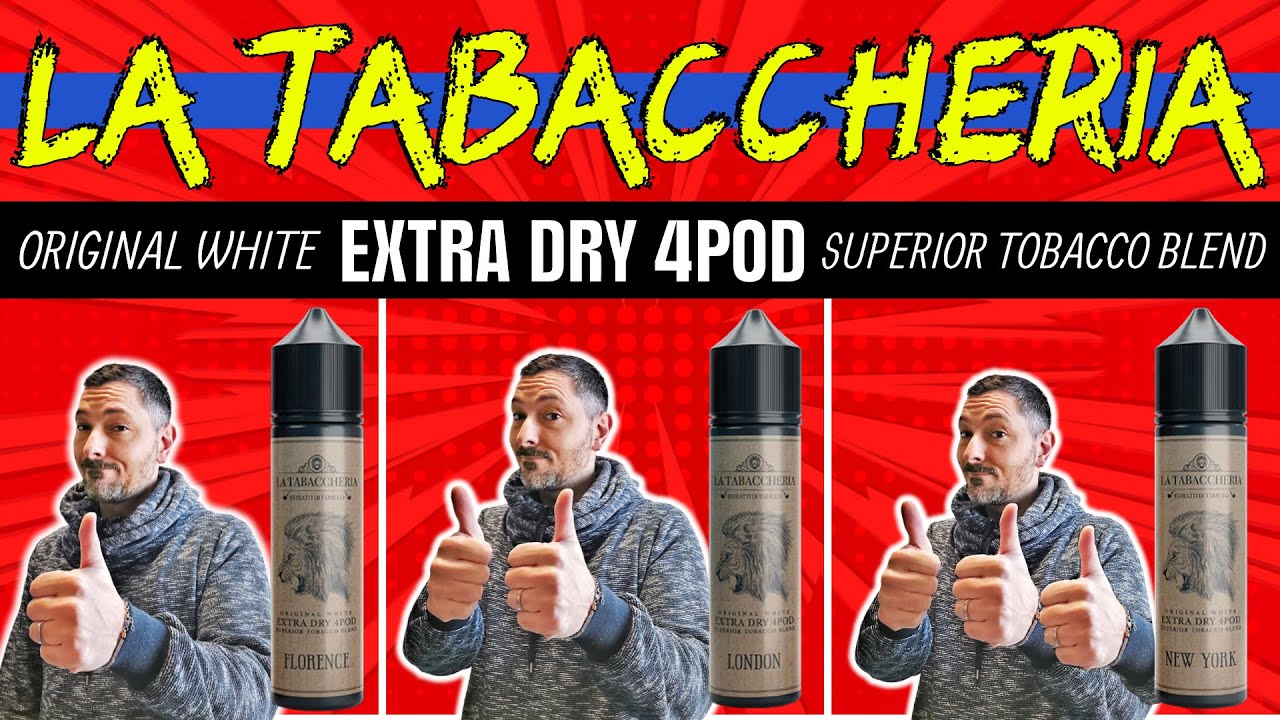 BLEND Extra Dry 4POD di LA TABACCHERIA - London / New York / Florence