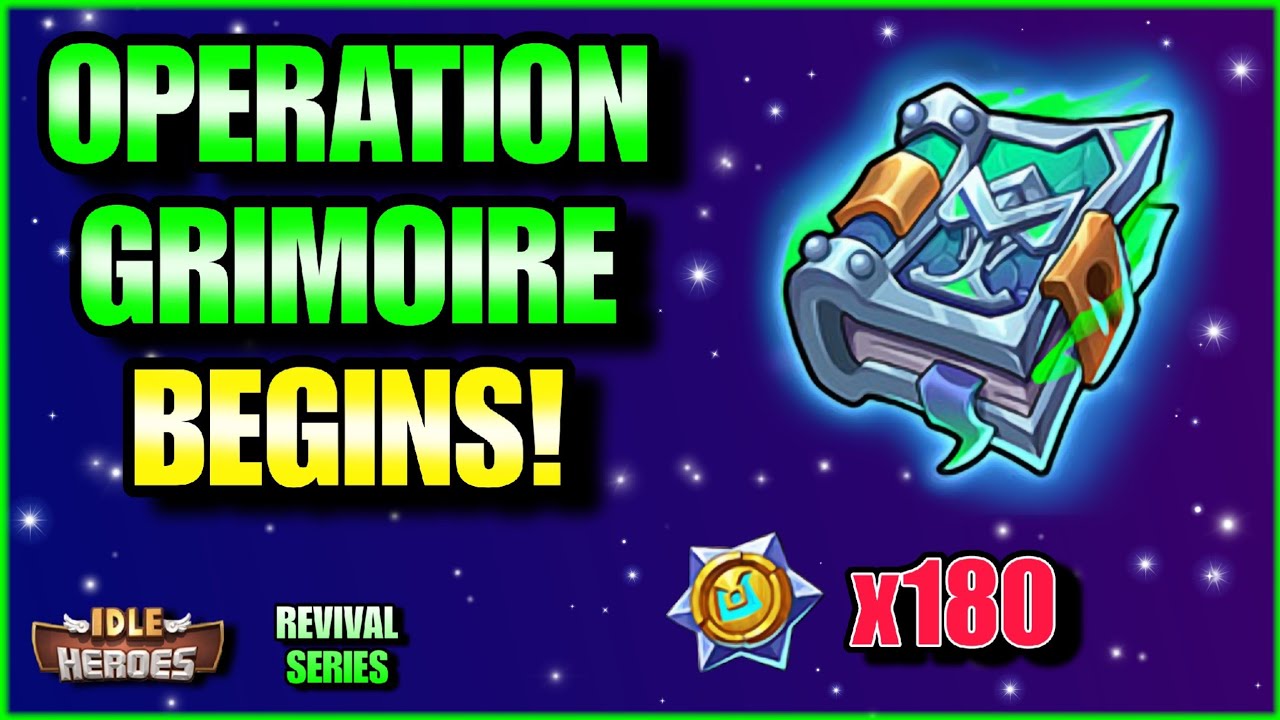 Preparing for the Grimoire! - Idle Heroes RS - Ep45