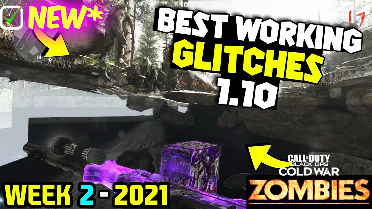 Cold War Zombie Glitches: Best Working GLITCHES After Patch 1.10 / Top 10 Zombies God Mode Under Map