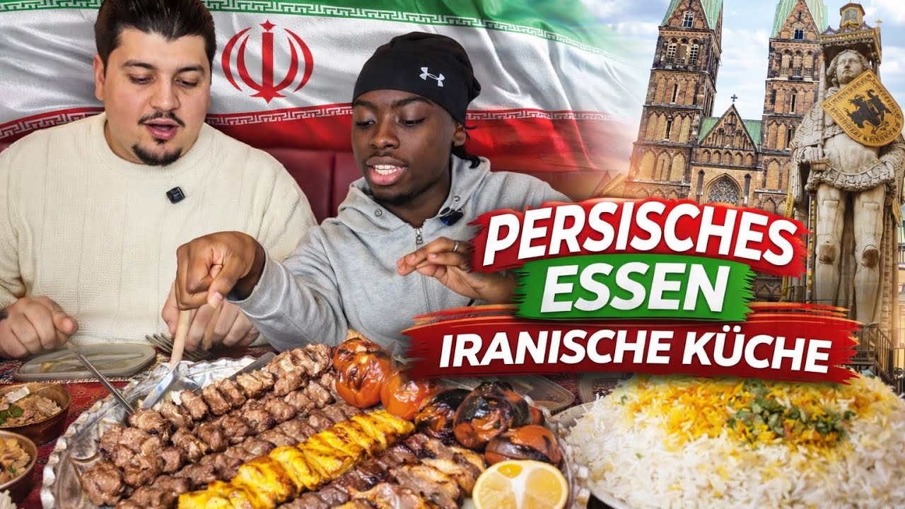 ICH ESSE ZUM ERSTEN MAL PERSISCH😍 FEAT SEBOFOODTOUR ‼️