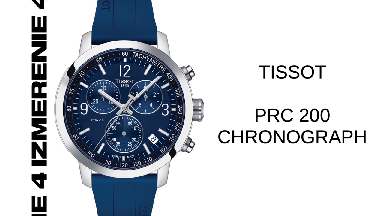 Обзор 4 Измерение TISSOT PRC 200 CHRONOGRAPH T114.417.17.047.00
