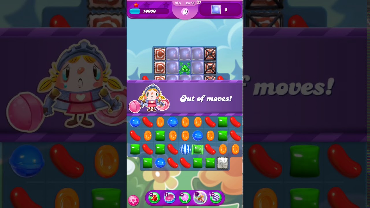 How extra moves can be added to the candy crush levels.