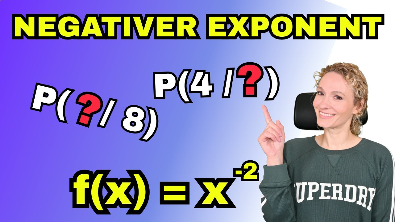 Potenzfunktionen mit negativem Exponenten | x- & y-Koordinate berechnen + grafisch bestimmen