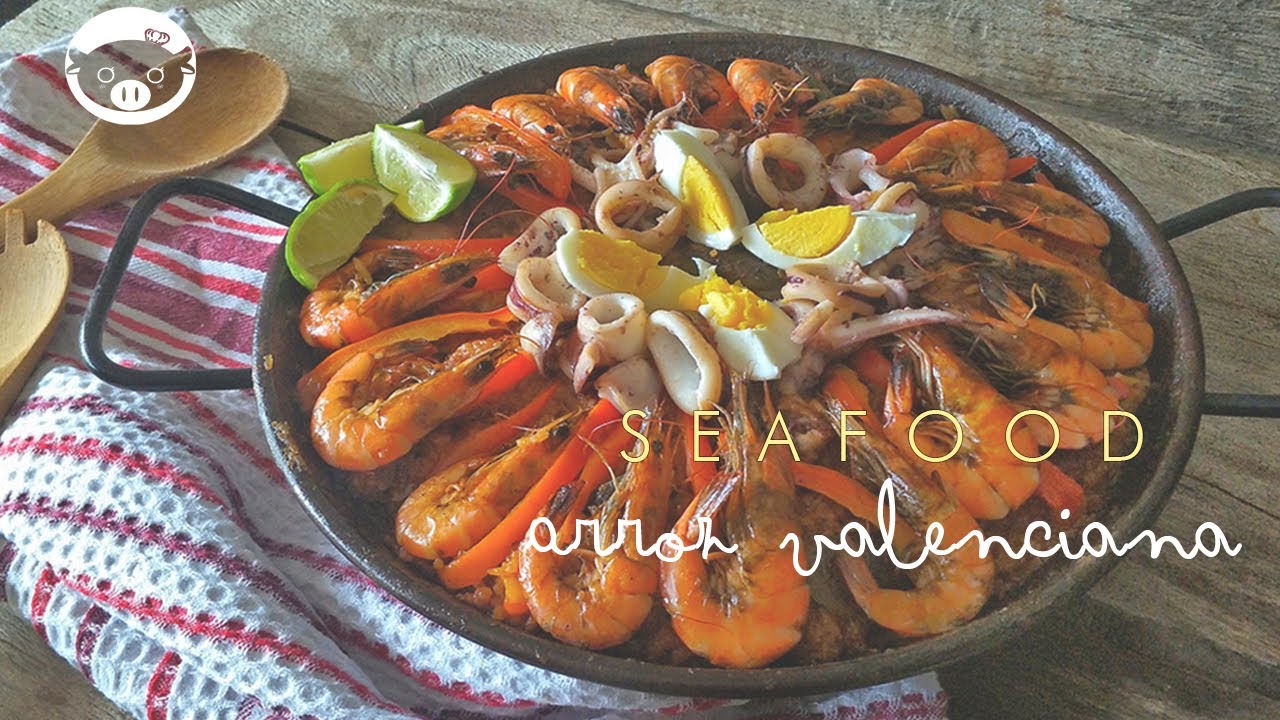 SEAFOOD ARROZ VALENCIANA | Filipino Style Recipe | The Awkward Kitchen PH