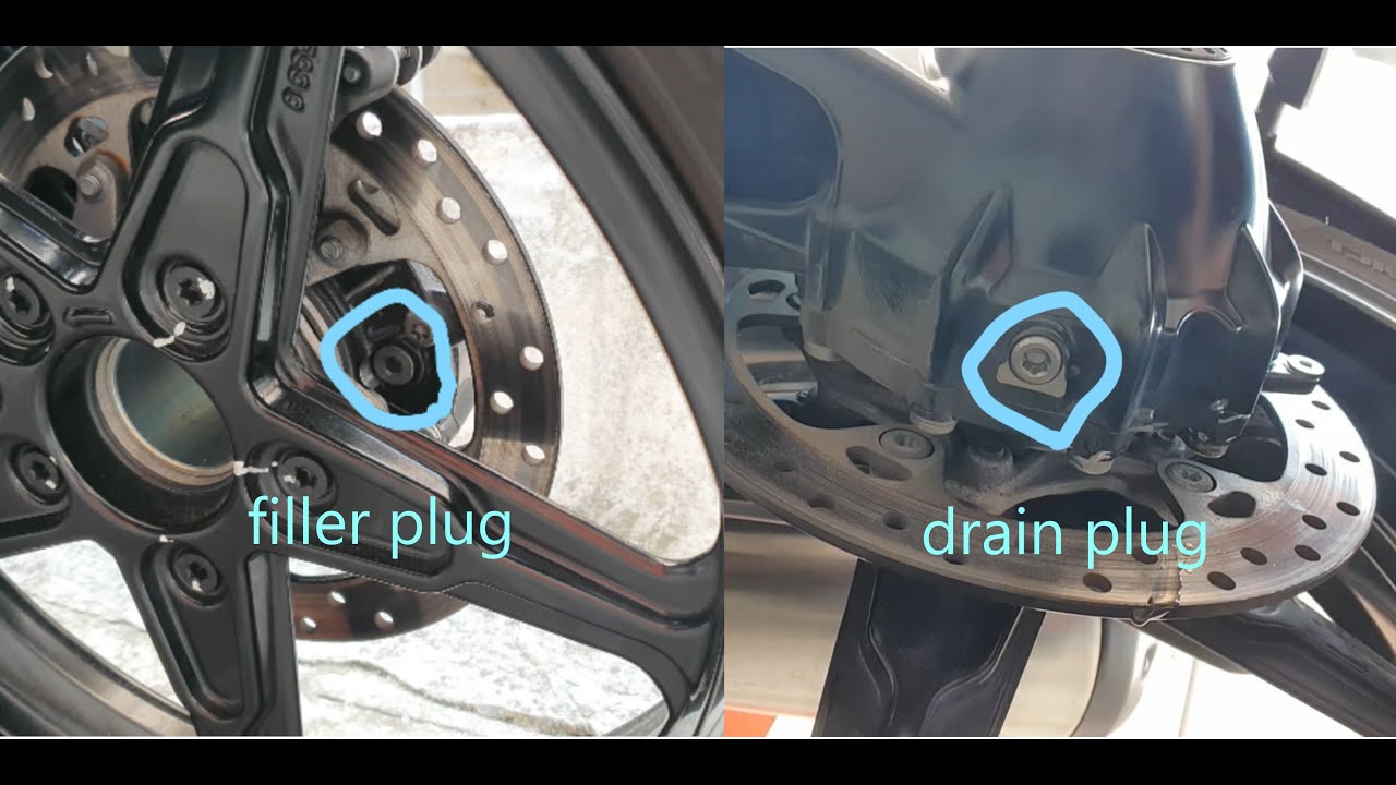r nine t shaft(final drive) oil replacement