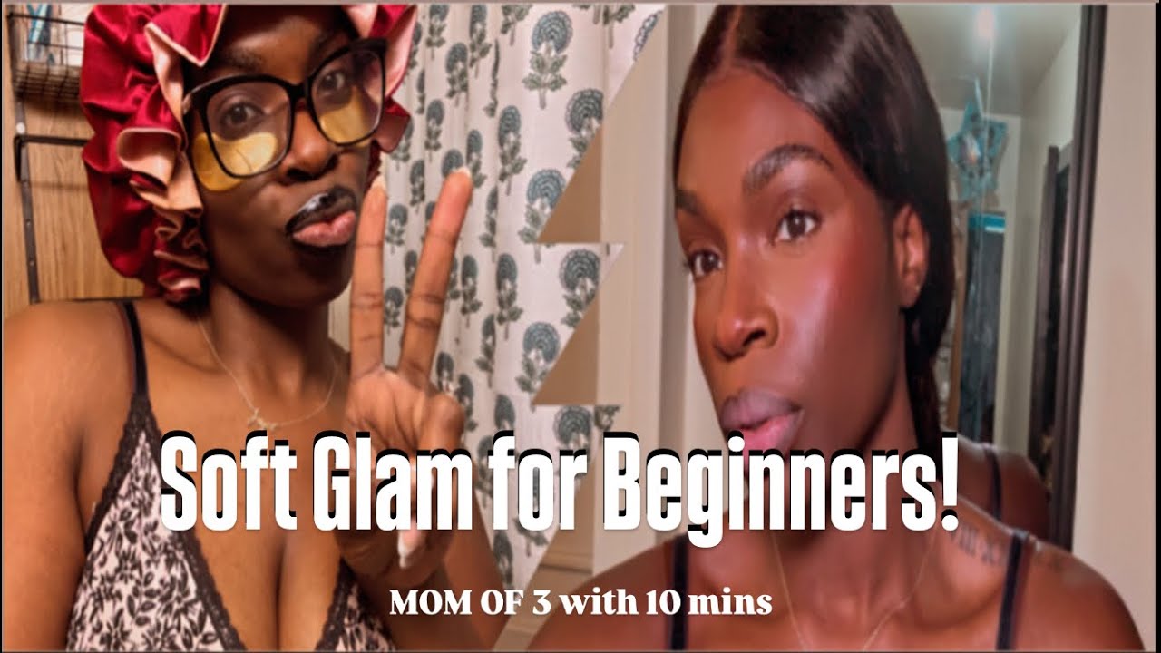 No Filter Needed 😍 Sweat-Proof Soft Glam for Beginners! #momlife #tutorial