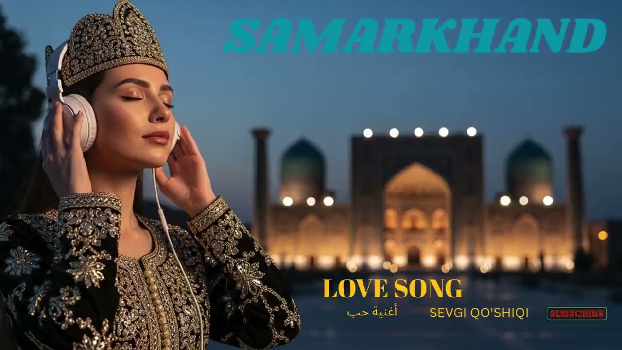 Arabic Chill Love Melody || Samarkhand Uzbek Relaxing Romantic Ambience