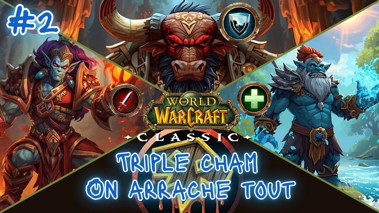CHAMAN TANK et triple cham #2 - Ragefeu c'est EZ | WoW TBC Classic | Live du 24/01/2026