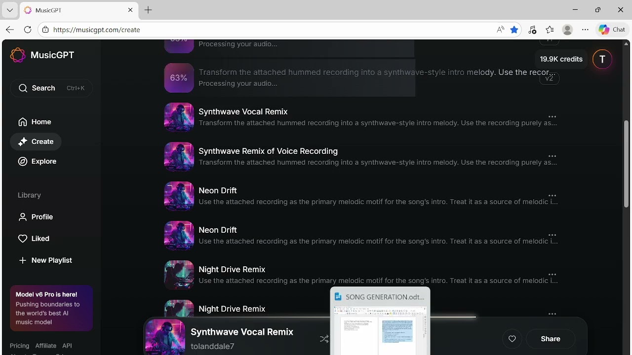How I Generate AI Music By Humming