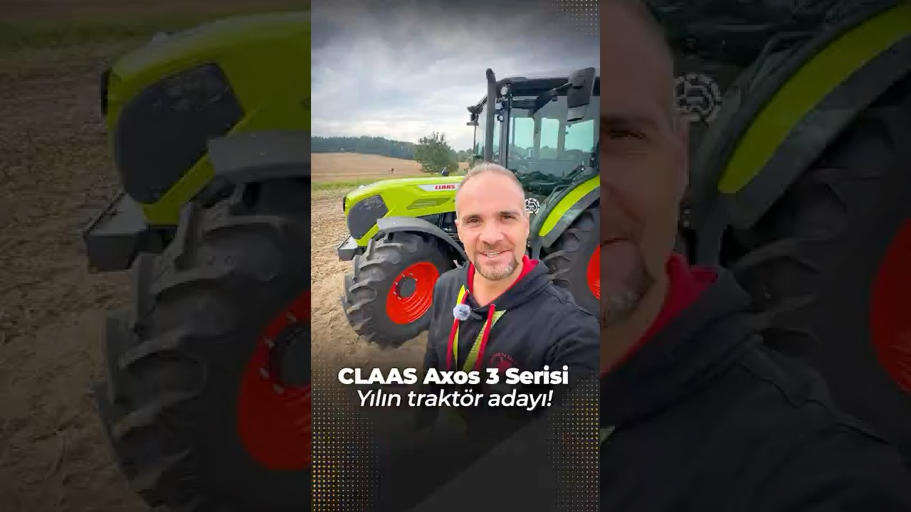 Yılın Trakt&ouml;rleri finalisti: Claas Axos 3 Serisi 👀 #trakt&ouml;rmetre #claas #TOTY2026 #tractoroftheyear