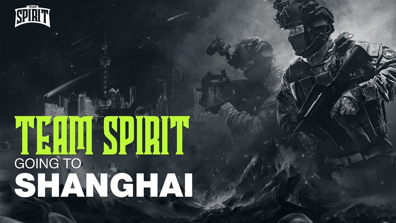 Team Spirit Going to Shanghai