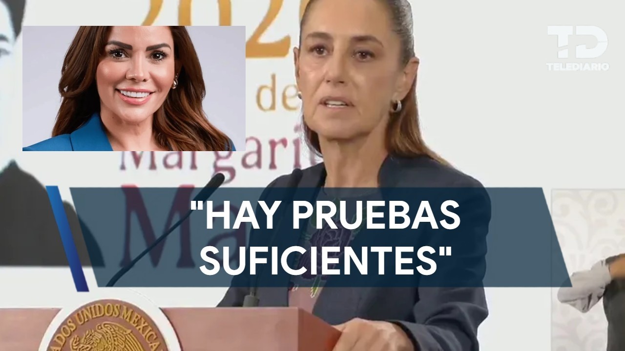 Sheinbaum afirma que FGR tiene pruebas suficientes contra Karina 'N'; descarta temas políticos