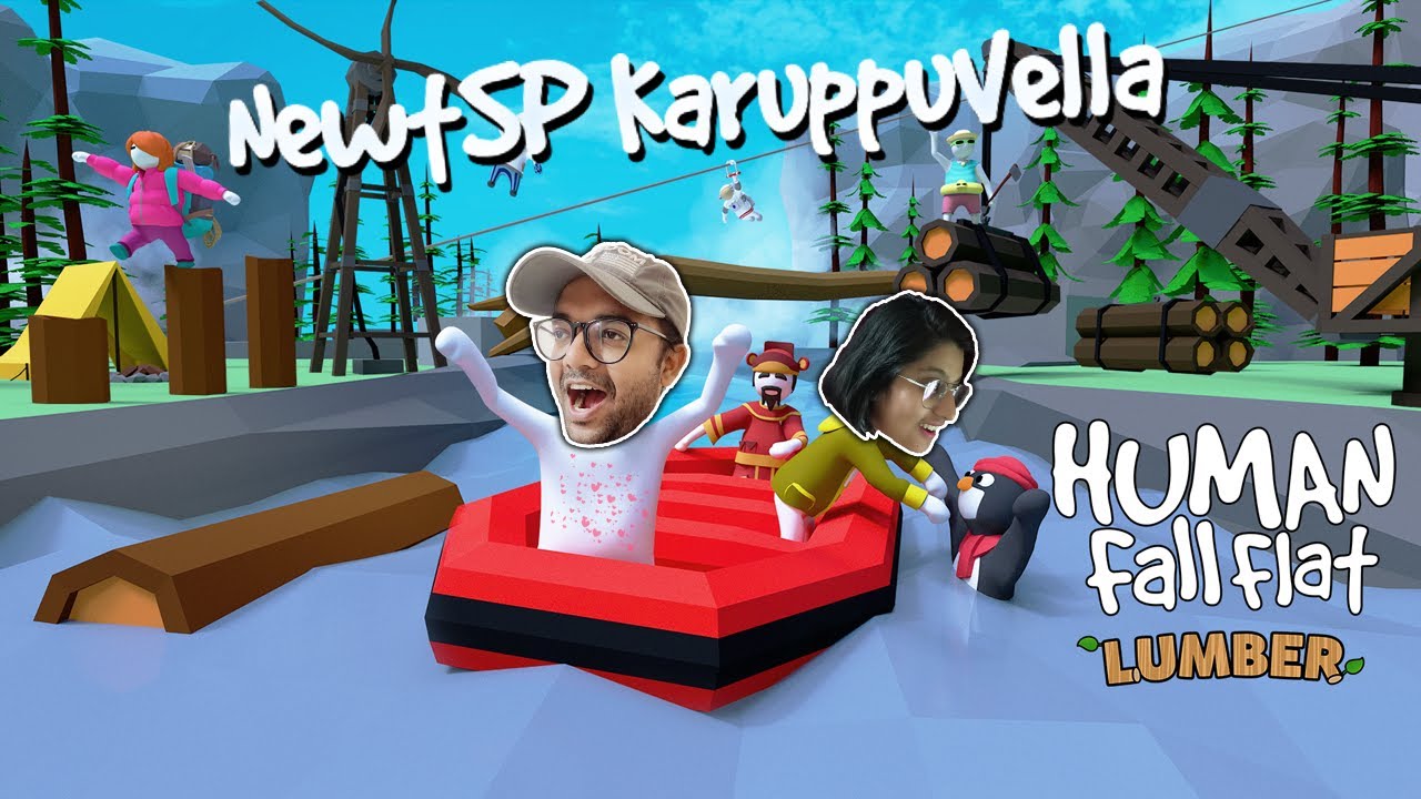 Human Fall Flat LIVE தமிழ் with #NewtSP  @KaruppuVella  & Squad !! செத்து செத்து விளையாடுவோமா 😅😂