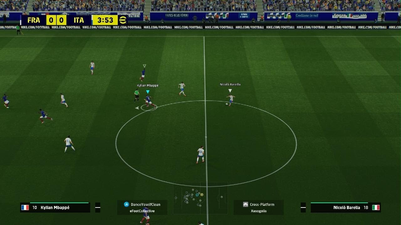 GPSL World Cup Group C France vs Italy