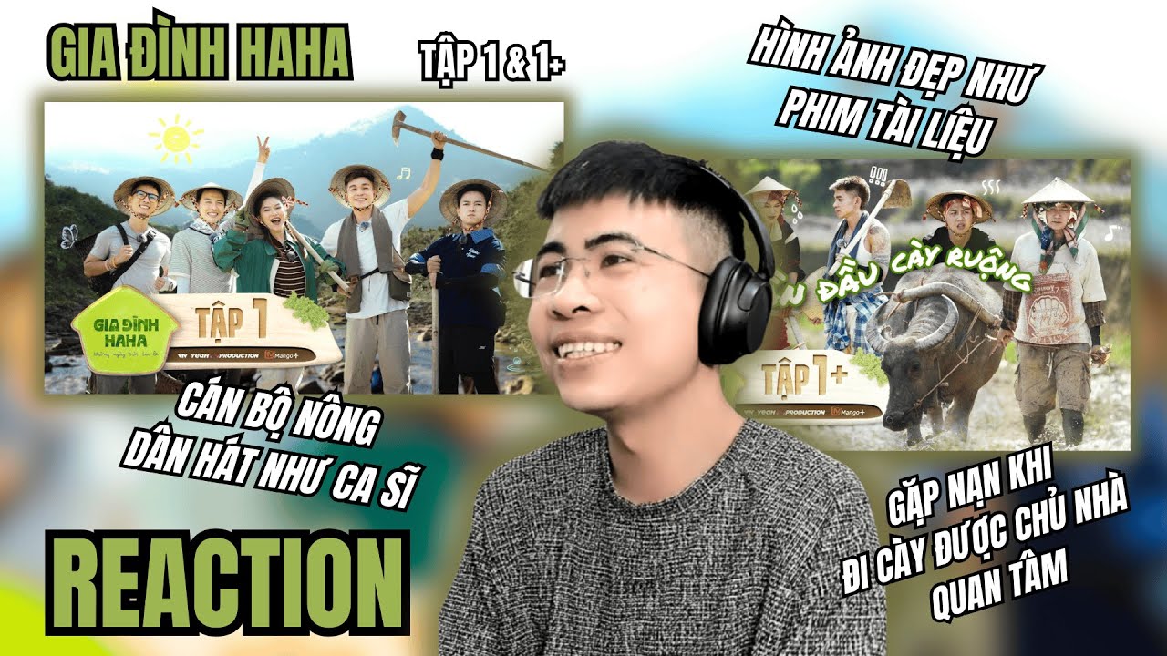 [Reaction] GIA ĐÌNH HAHA - TẬP 1 & TẬP 1+ | SHOW THỰC TẾ CHỮA LÀNH ĐÁNG XEM !!! | TRIPPY REACTION