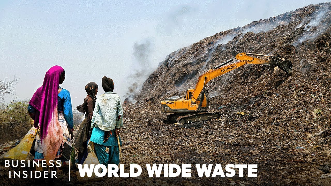 How People Live On A Flaming Garbage Dump | World Wide Waste | Business Insider