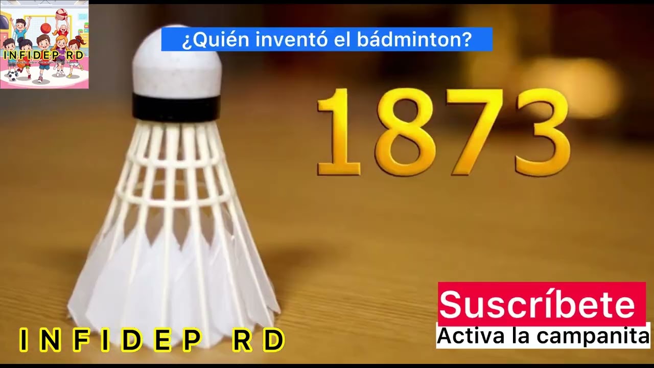 Bádminton: inventor, lugar y año #shortssport #Infideprd #video 