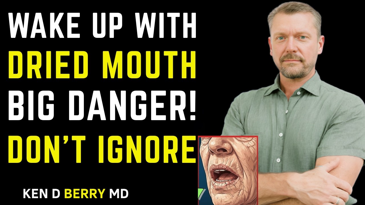 If You Wake Up With a DRY MOUTH And LIPS, Your Body Is Telling You This Doctor Reveals By kenD berry