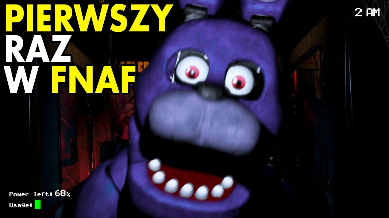 PIERWSZY RAZ ZAGRAŁEM W FNAF 1! CZEMU TO JEST TAKIE STRASZNE?!
