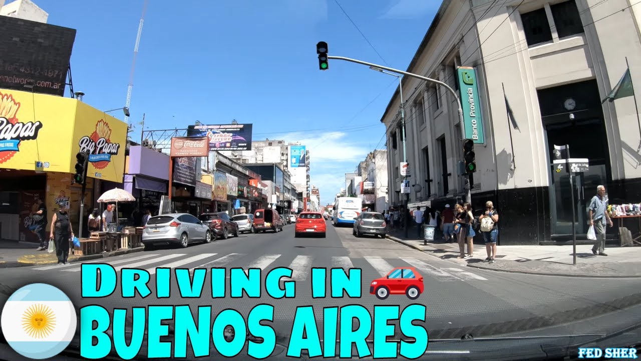 Driving in Buenos Aires | from Ramos Mejía to Morón