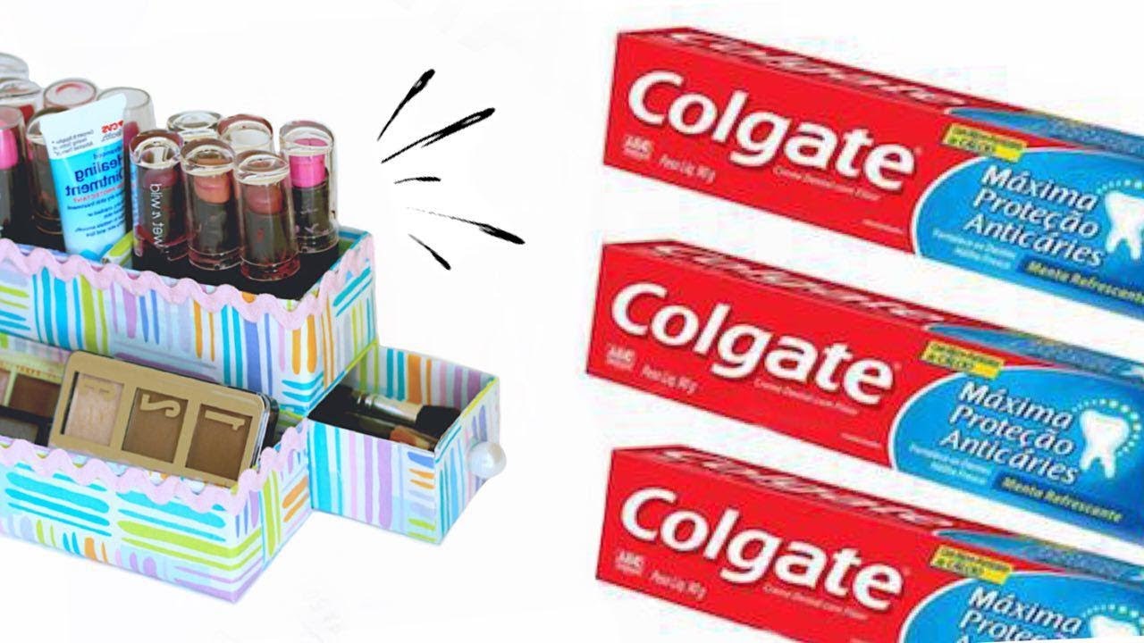 2 Ideas Increíbles de Reciclaje con Cajas de Pasta Dental #2