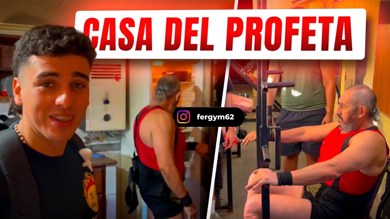 Un dia entrenando en el templo del PROFETA 💪🔥